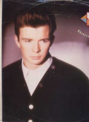 Rick Astley - Whenever You Need Somebody - UK 12" Single - PT41568 g/vg