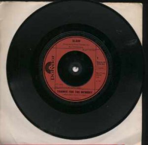 Slade - Thanks For The Memory - UK 7" Single - 2058585 ex/m