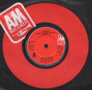 Jim Diamond - I Should Have Known Better - UK 7" Single - AM220 ex/m