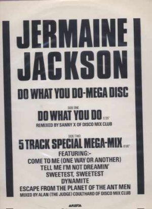 Jermaine Jackson - Do What You Do - UK 12" Single - ARIST32609 ex/ex