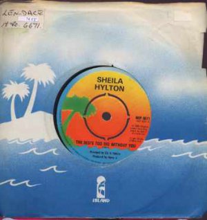 Sheila Hylton - The Bed's Too Big Without You - UK 7" Single - WIP6671 vg/ex
