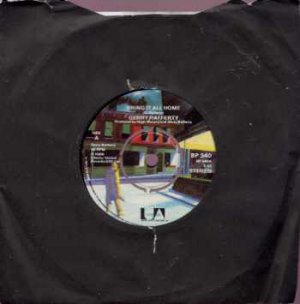 Gerry Rafferty - Bring It All Home - UK 7" Single - BP340 ex/ex