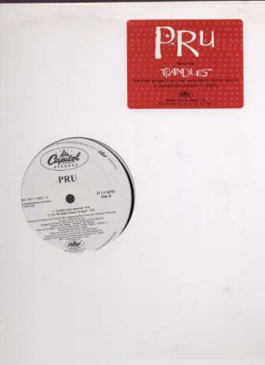 Pru - Candles - USA 12" Single - SPRO70876 ex/m