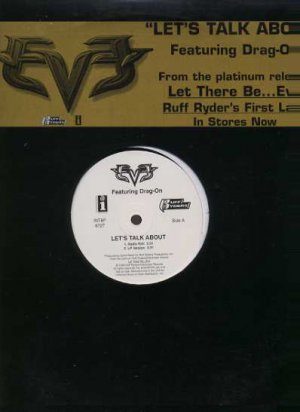 Eve ft Drag-On - Let's Talk About - USA 12" Single - INT8P6727 ex/m