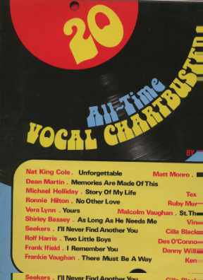 Various Artists - All Time Vocal Chartbusters - UK LP - OU2025 vg/ex