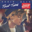 Robin Beck - First Time - UK 7" Single - MER270 ex/ex