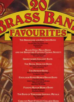Various - 20 Brass Band Favourites - UK LP - PLE7015 vg/vg