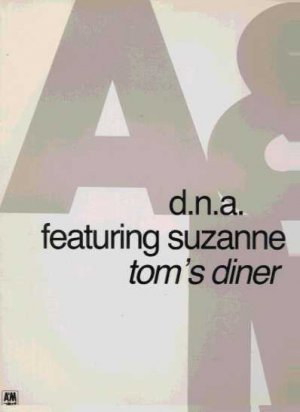 d.n.a. featuring Suzanne Vega - Tom's Diner - UK 12" Single - AMY592 ex/ex