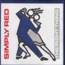 Simply Red - The Right Thing - UK 7" Single - YZ103 ex/m