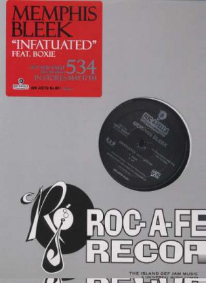 Memphis Bleek Ft Boxie - Infatuated - USA 12" Single - DEFR16299-1 ex/m