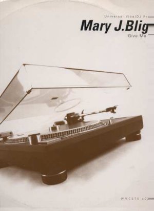 Mary J. Blige - Give Me You - UK 12" Single - WMCST40230 ex/m