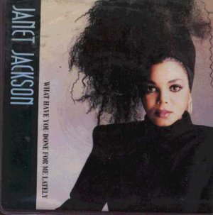 Janet Jackson - What Have You Done For Me Lately - UK 7" Single - AM308 ex/m