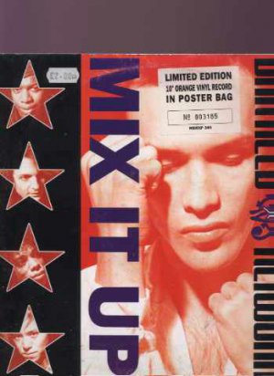 Dan Reed Network - Mix It Up (Orange Vinyl) - UK 10" Single - MERXP345 ex/m