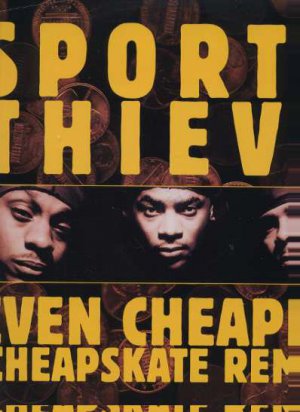 Sporty Thievz - Even Cheaper - USA 12" Single - 79136-1 vg/ex