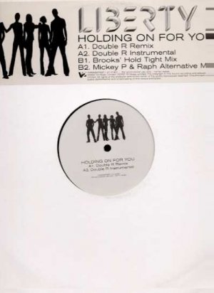 Liberty X - Holding On For You - UK 12" Single - 5020766P ex/m