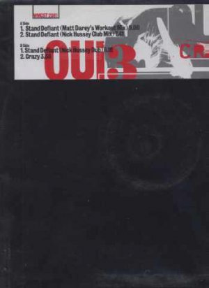 Oui 3 - Stand Defiant - UK 12" Single - WMCST2081 ex/m