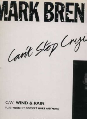 Mark Brenner - Can't Stop Crying - UK 12" Single -  ex/ex