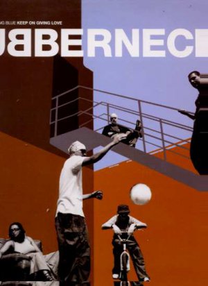 Rubberneck Ft Blue - Keep On Giving Love - UK 12" Single - ROCKERS4 ex/ex