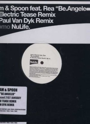 Jam & Spoon Ft Rea - Be.Angeled - UK 12" Single - NUX36 ex/m