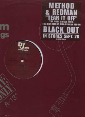 Method Man & Redman - Tear It Off - USA 12" Single - 562330-1 ex/m