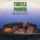 Partners In Kryme - Turtle Power - UK 7" Single - TURLTE1 vg/vg