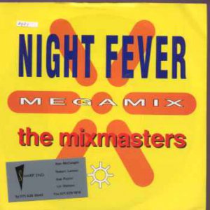 The Mixmasters - Nightfever Megamix - UK 7" Single - ZB44339 ex/m