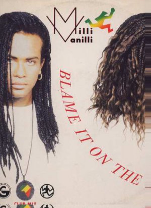 Milli Vanilli - Blame It On The Rain - UK 12" Single - COOLX180 vg/ex