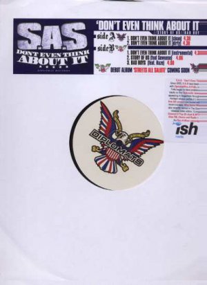 S.A.S. - Don't Even Think About It - UK 12" Single -  ex/m