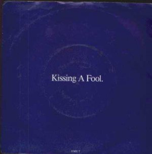 George Michael - Kissing A Fool - UK 7" Single - EMU7 vg/ex