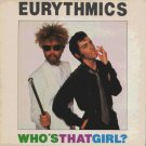 Eurythmics - Who's That Girl? - UK 7" Single - DA3 ex/m