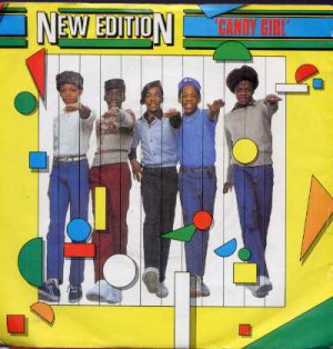 New Edition - Candy Girl - UK 7" Single - LON21 vg/ex
