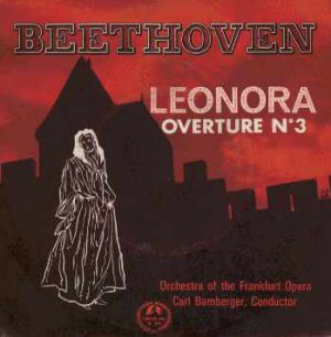 Frankfurt Opera Orchestra - Leonora Overture No 3 - UK 7" Single - M944 ex/m