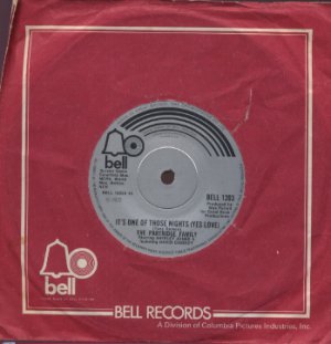 The Partridge Family - It's One Of Those Nights - UK 7" Single - 1203 ex/ex