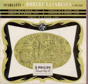 Robert Casadesus - Scarlatti Piano - UK 7" Single - ABE10001 ex/m