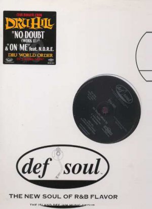 Dru Hill - No Doubt - USA 12" Single - DEFR15770-1 ex/ex