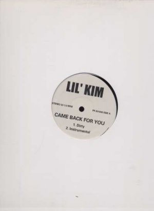 Lil' Kim - Came Back For You - USA 12" Single - PR301036 ex/m