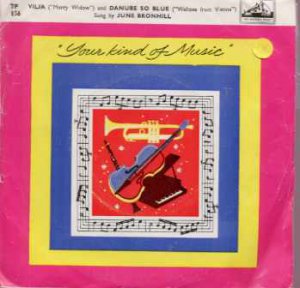 June Bronhill - Vilja - UK 7" Single - 7PI56 ex/m