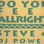 Steve G DJ Power - Do You Feel Alright - Italy 12" Single - PANPot12 ex/ex