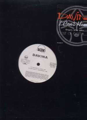 Davina - I Can't Help It - USA 12" Single - RDAB65581-1 ex/m