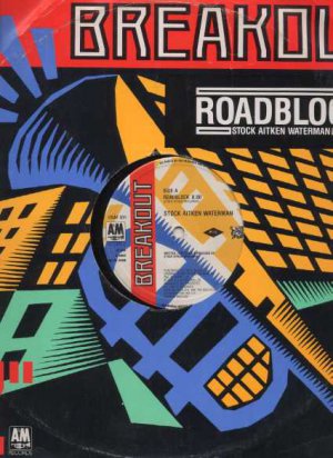 Stock Aitken Waterman - Roadblock - UK 12" Single - USAF611 vg/vg