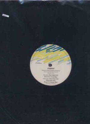 Synergy - One Way Only - UK 12" Single - ZT44034 ex/m