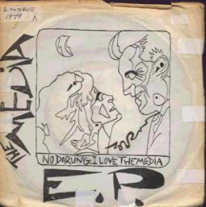The Media - The Media EP - UK 7" Single - TA001 g/ex+