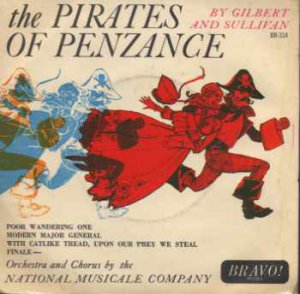 National Musicale Company - The Pirates Of Penzance - UK 7" Single - BR314 vg+/