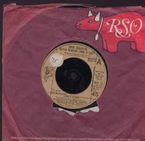 John Travolta, Olivia Newton-John & Cast - Summer Nights - UK 7" Single - RSO18