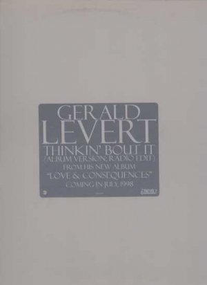 Gerald Levert - Thinkin' Bout It - USA 12" Single - ED6091 ex/m