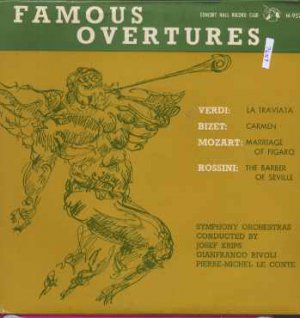 Symphonny Orchestras - Famous Overtures - UK 7" Single - M957 vg+/ex+
