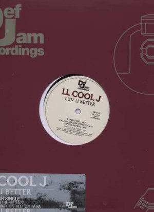 LL Cool J - Luv U Better - EU 12" Single - UBETTERDJ1 ex/m