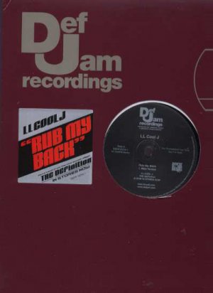 LL Cool J - Rub My Back - USA 12" Single - DEFR16216-1 ex/m