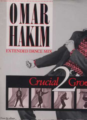 Omar Hakim - Crucial 2 Groove - USA 12" Single - 111054007-1 vg/vg