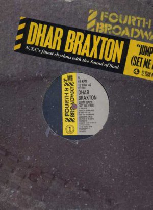 Dhar Braxton - Jump Back - UK 12" Single - 12BRW47 vg/ex
